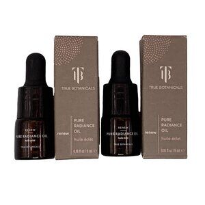2X True Botanicals Renew Pure Radiance Oil 0.16 oz / 5 mL New in Box